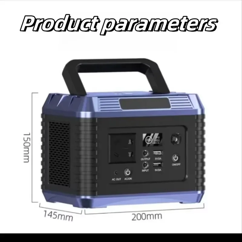 Przenośna elektrownia 200W 220V Power Banki 32000mAh Potężny zewnętrzny generator zapasowy Powerbank do biwakowania na świeżym powietrzu