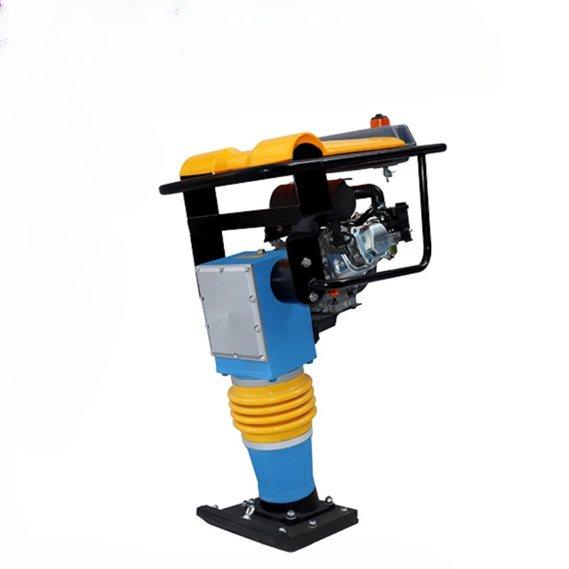 

130 type electric foundation rammer, vertical vibration bouncing rammer road rammer, hand-held gasoline impact rammer