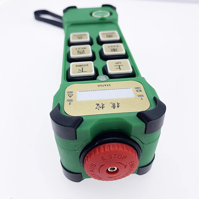 K600 6 buttons Industrial Wireless Radio Crane Remote Control switches Sensitive Hoist track Crane lift Controller