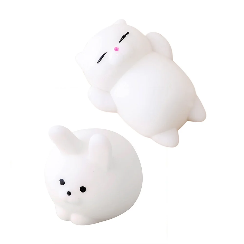 1-10Pcs Mochi Squishies Kawaii Animal Squishy Toy TPR Soft Glue Antistress Ball Squeeze Party Favors Stress Relief Toys For Kids