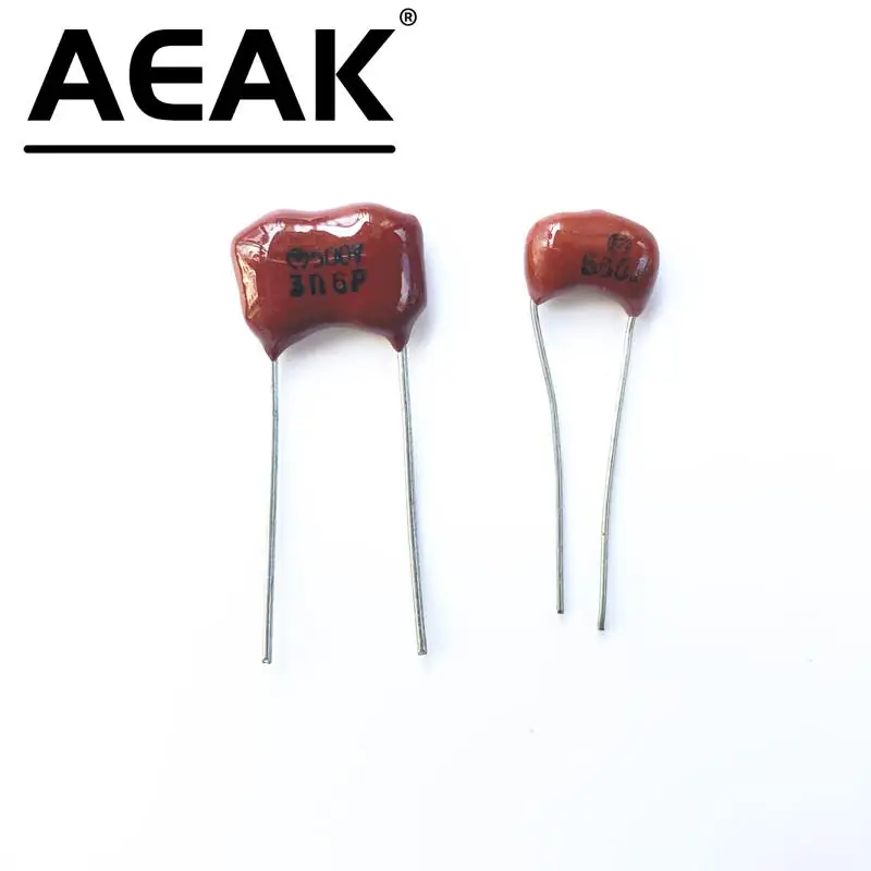 Silver mica capacitors Used in high-end products 63V 100V 500V Guitar Amplifier Silver MICA Capacitor Radial For Audio Amp 1PCS