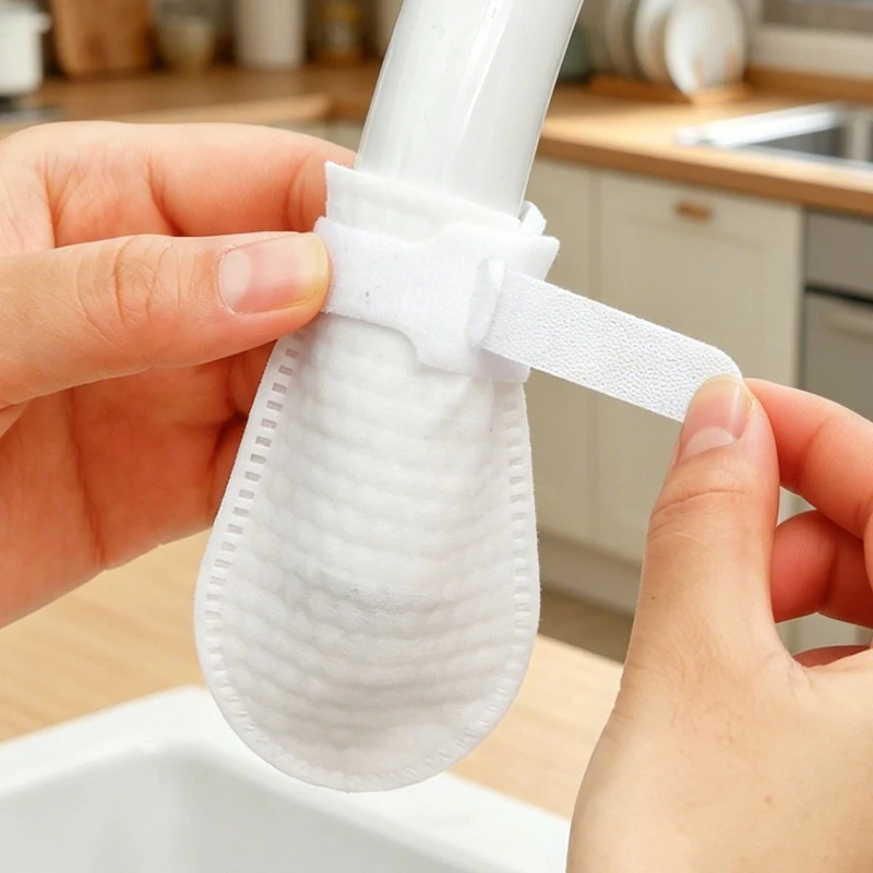 Universal Filter Cartridges 100pcs + 10 Straps, for Kitchen Bathroom, Removes Rust Sediment, Home Water Filtration