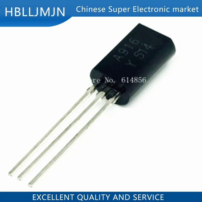 10PCS A916-Y 2SA916 KSA916 KSA916-Y 2SA916-Y TO-92L