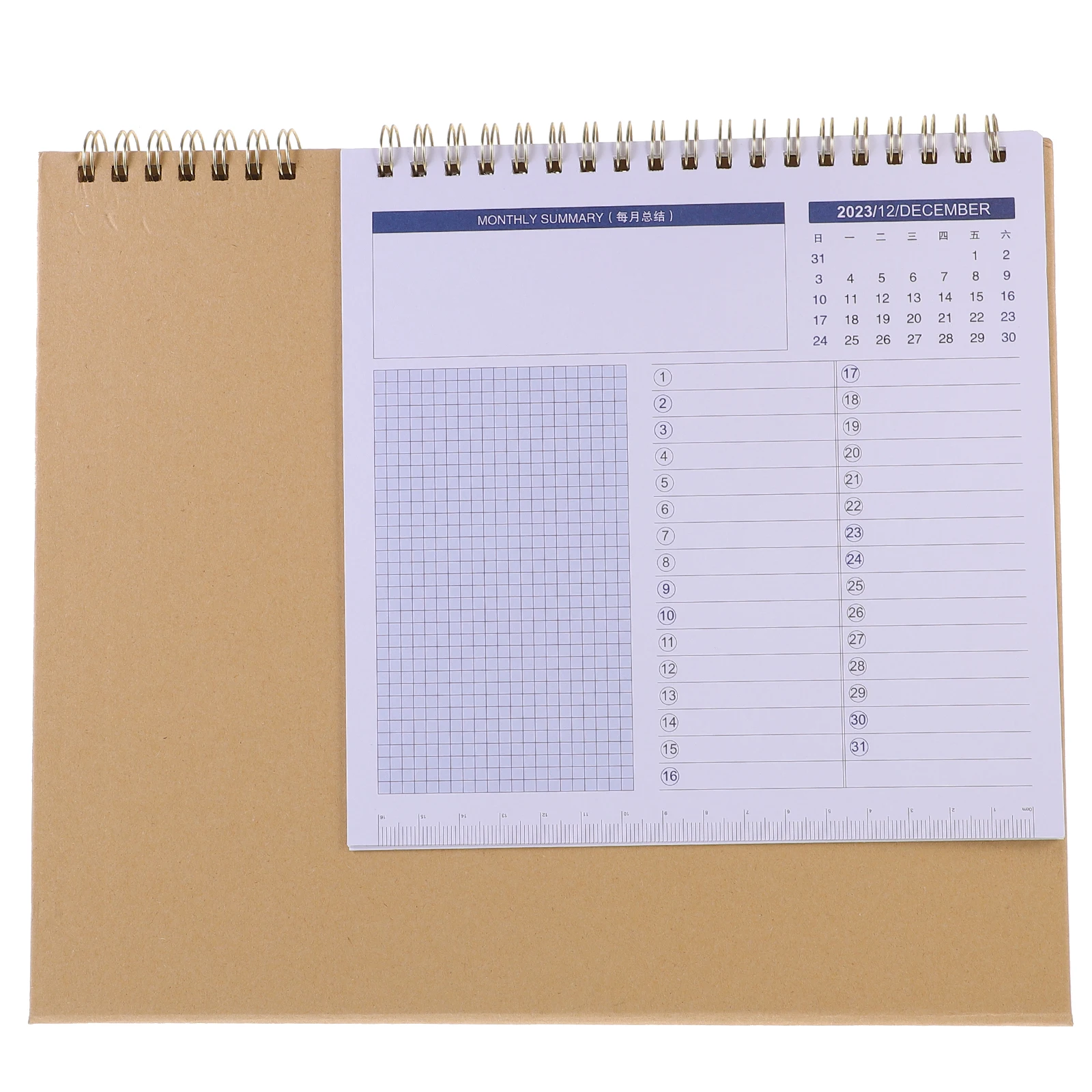

Desk Calendar 2024 Modern Minimalist Tabletop Daily Planning Office Desktop Flip Calendar Decorative Memo Notes Organizer
