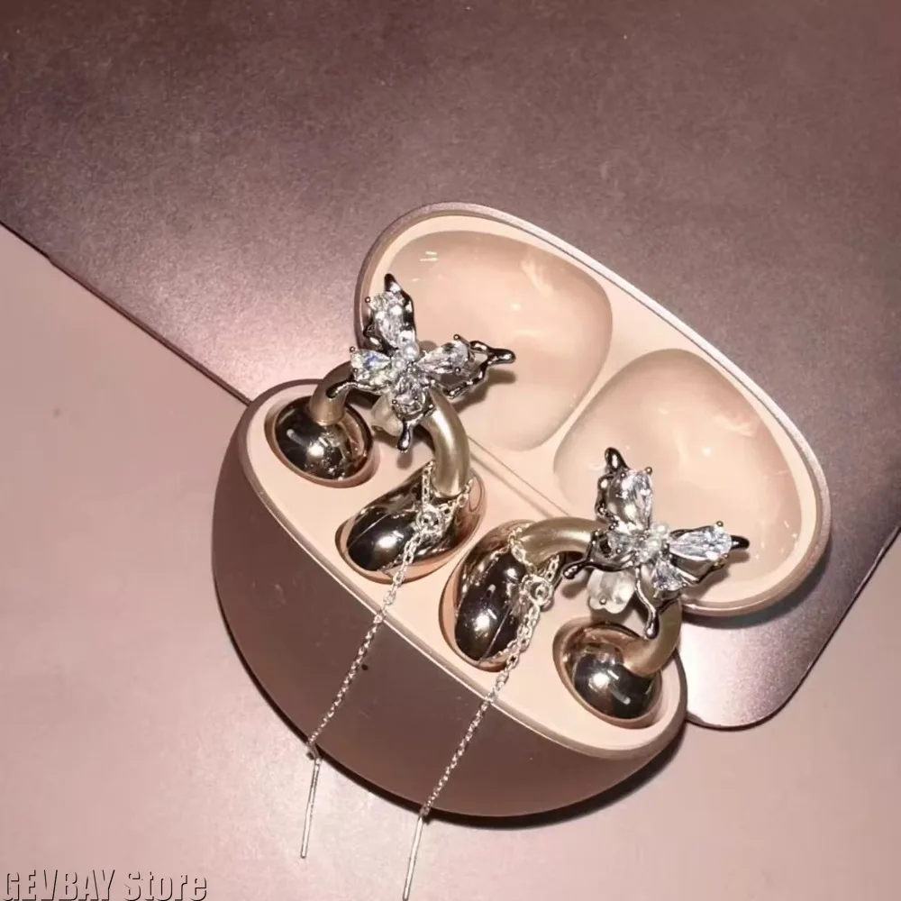 1 Paire de Clips d'Oreilles Freeclip, Clips d'Oreilles Élégants et Exquis à Boucle Étoile pour Femmes