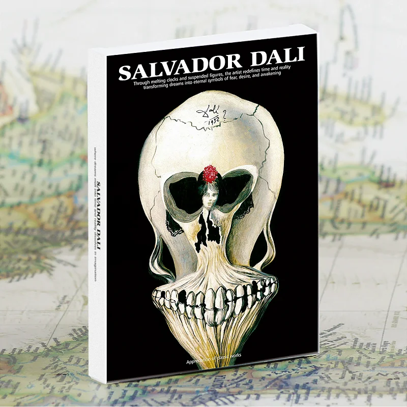 

30PCS Salvador Dali Postcards - Famous Oil Painting Artworks Collection Greeting Cards Art Lovers Gift