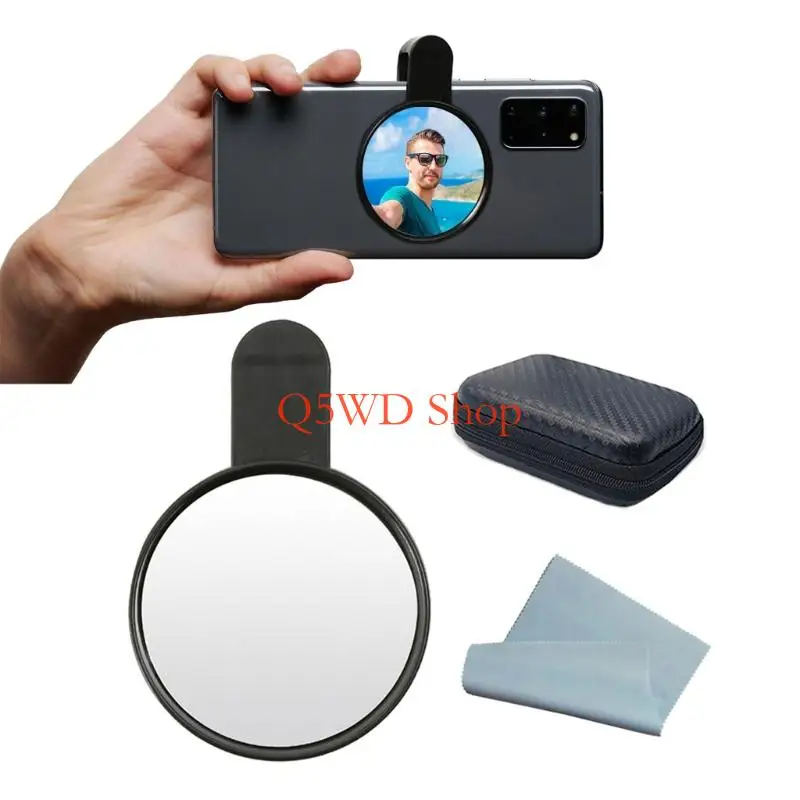 

Q5WD Телефон Камера Зеркало для селфи Заднее зеркало для селфи Фотокамера Выпуклое зеркало