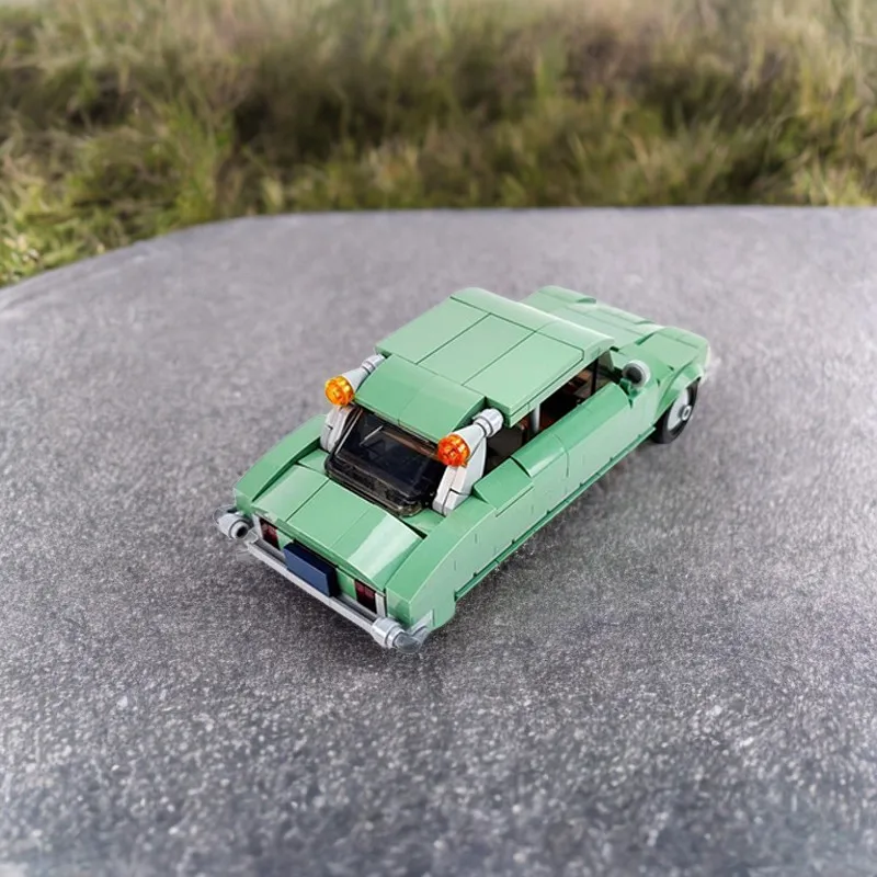 

308PCS Citroënses DS MOC City Champion Electric Car DIY Creative Building Blocks Educational Toy For Children