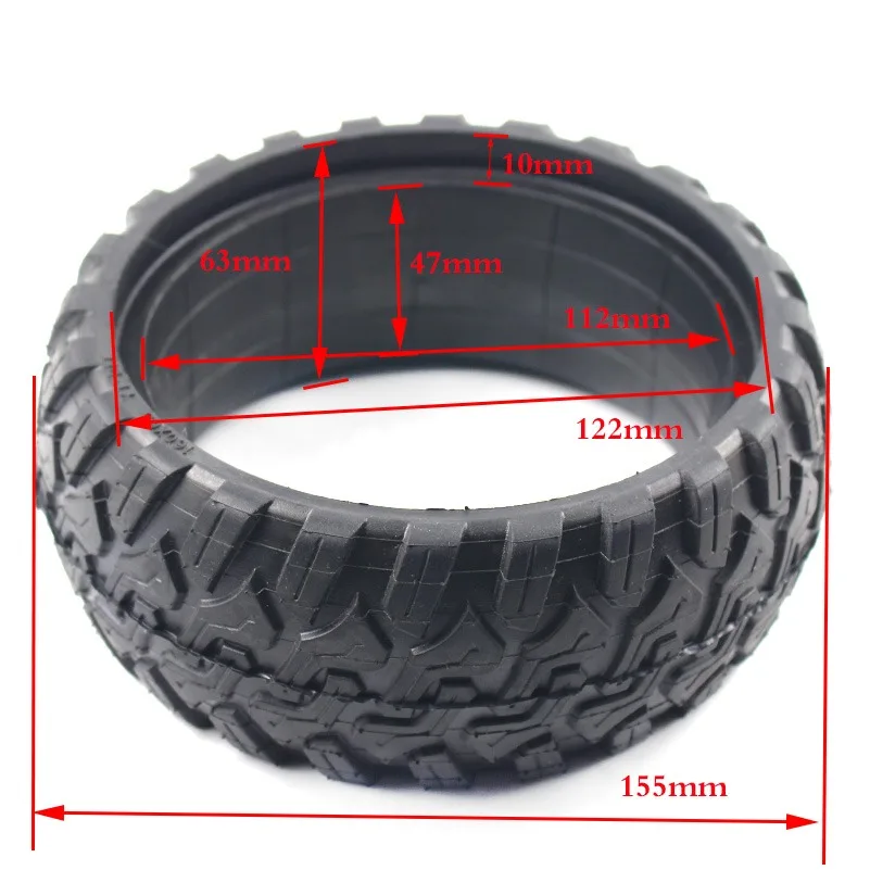 High quality 6.5-inch solid tires suitable for mini intelligent self balancing scooter 6.5-inch air cushion board unicycle