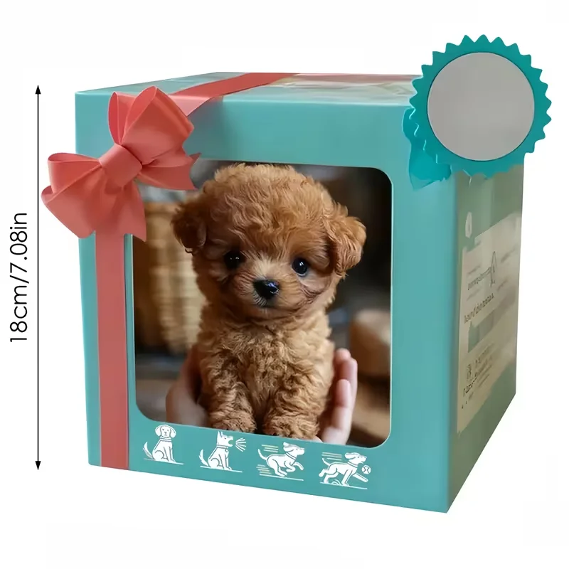 2026 Upgraded Version of the Interactive Robot Dog Plush Toy, an Electronic Pet Toy That Can Walk, Bark, and Wag Its Tail, Comes with a Dog Bone Collar Gift, Smart Robot Dog, Toy Dog, Electronic Dog, Perfect Gift for Children on Birthdays, Christmas, and Halloween