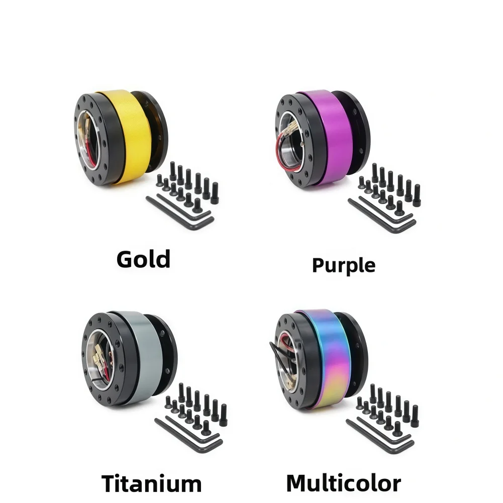 عجلة توجيه سيارة الإفراج السريع محول أداة الكرة تحمل عجلة القيادة الإفراج السريع تعديل السيارة الملحقات الداخلية #6
