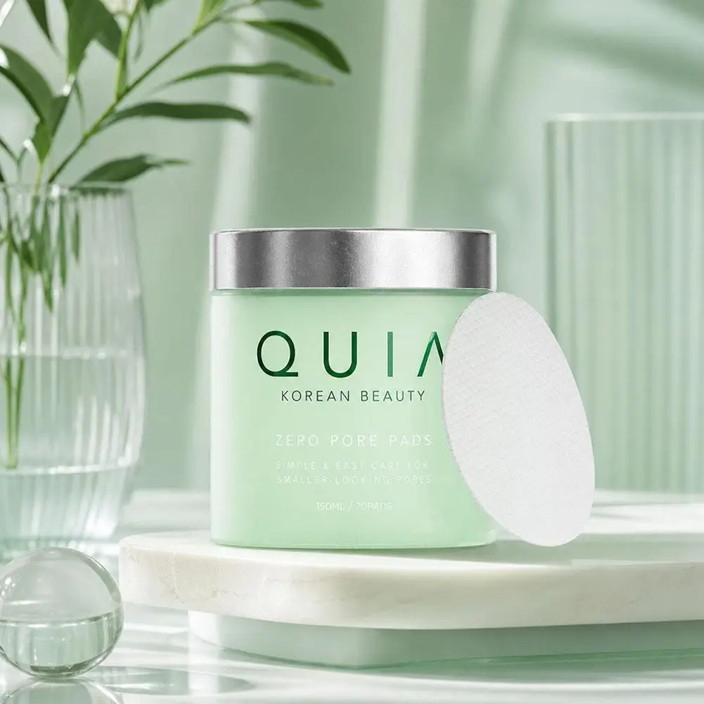 Zero Pore Toner Pads for Blackhead Care and Oily Skin Salicylic Acid Facial Exfoliating Pads for Oil Control and Hydration