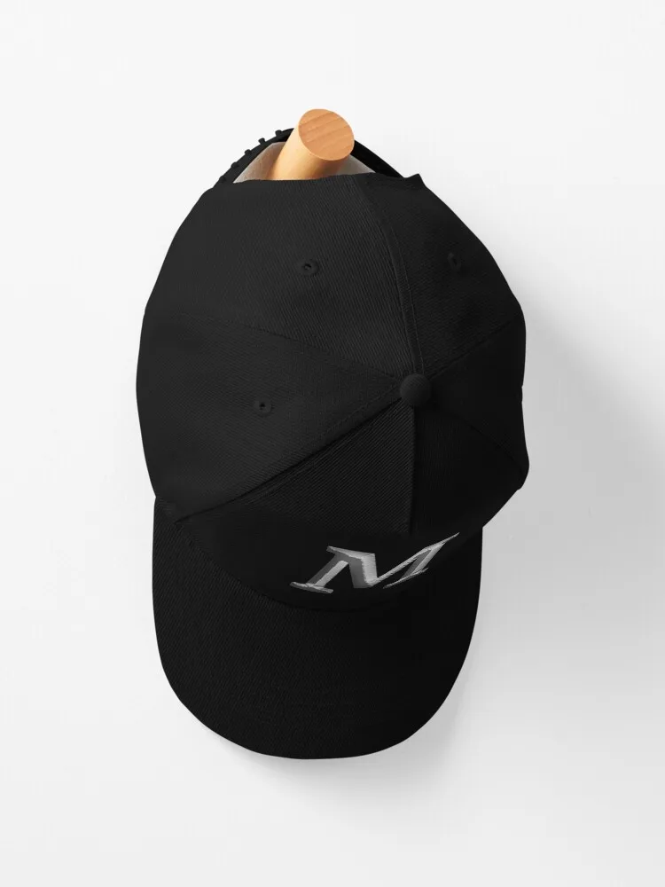 Silver Upper Case Letter M Cap For Men Women Summer Outdoor Sun Baseball Hats New Fashion Hat