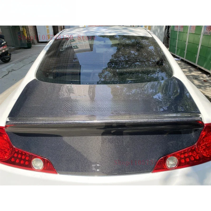 Quality 0-0 G V CV Full Carbon Fiber Trunk Upgrd CSL Style High Tail Cover New Condition