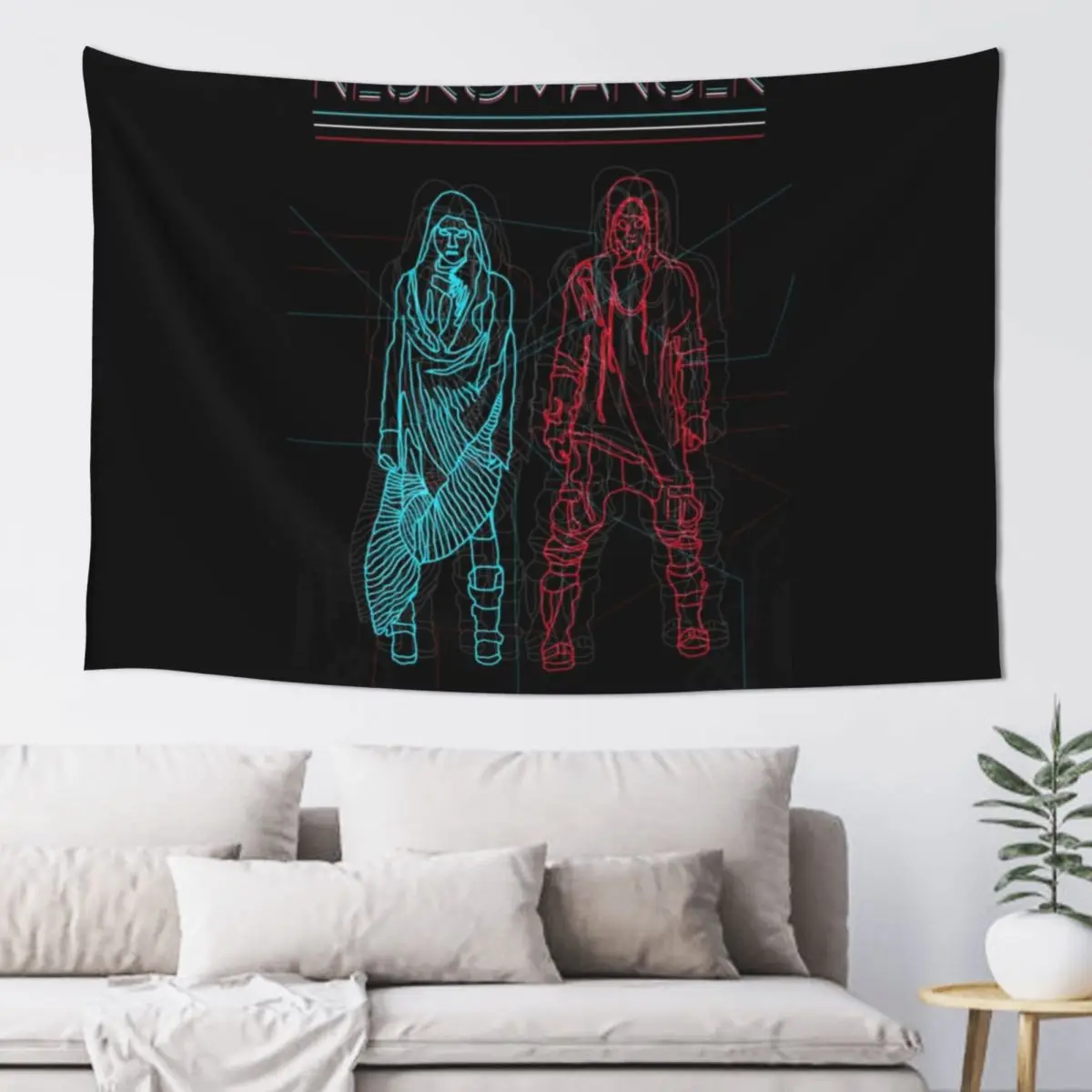 NEUROMANCER ЫЗЦ 4060 Tapestry Room Decorations Aesthetic Wall Art Room Decor For Girls Tapestry