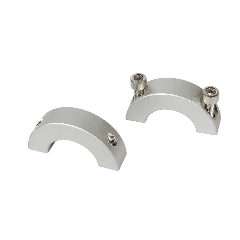 1PC Fixed Rings Clamp Collar Double Split 13mm To 30mm Inside Diameter Shaft Collar Clamp Type Single Split Clamp Type Collar