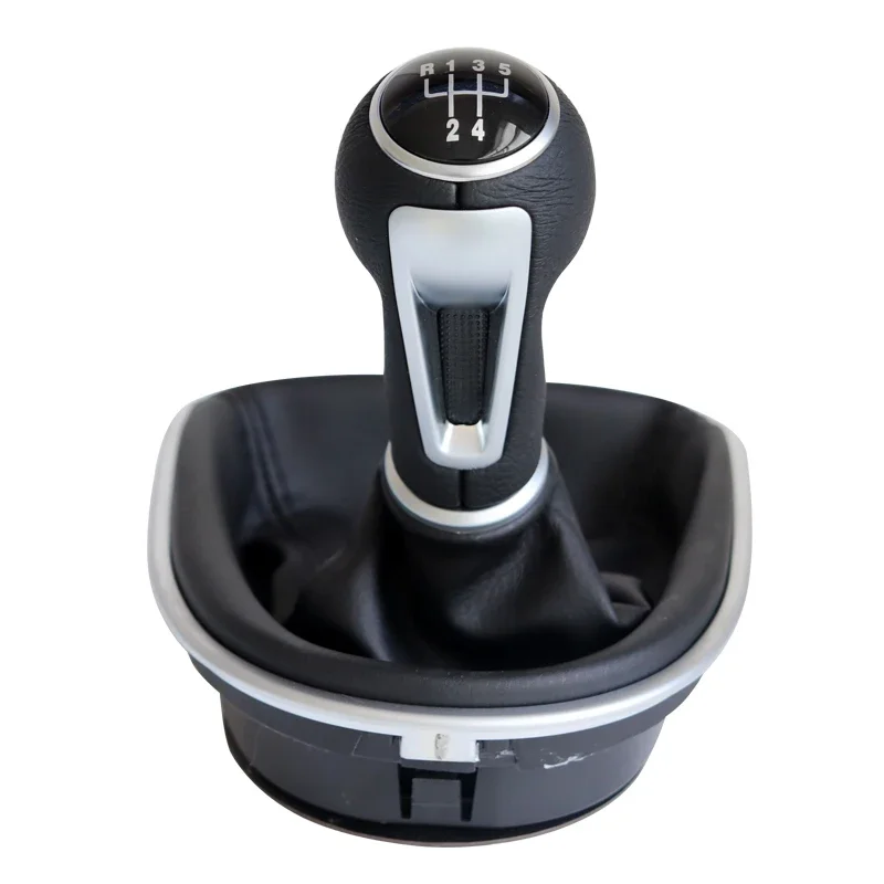 6 / 5 Speed Gear Stick Shift Knob Gaiter Boot Cover For Seat Leon II 2005-2012 Toledo III 2014 -2019 Altea XL Accessories