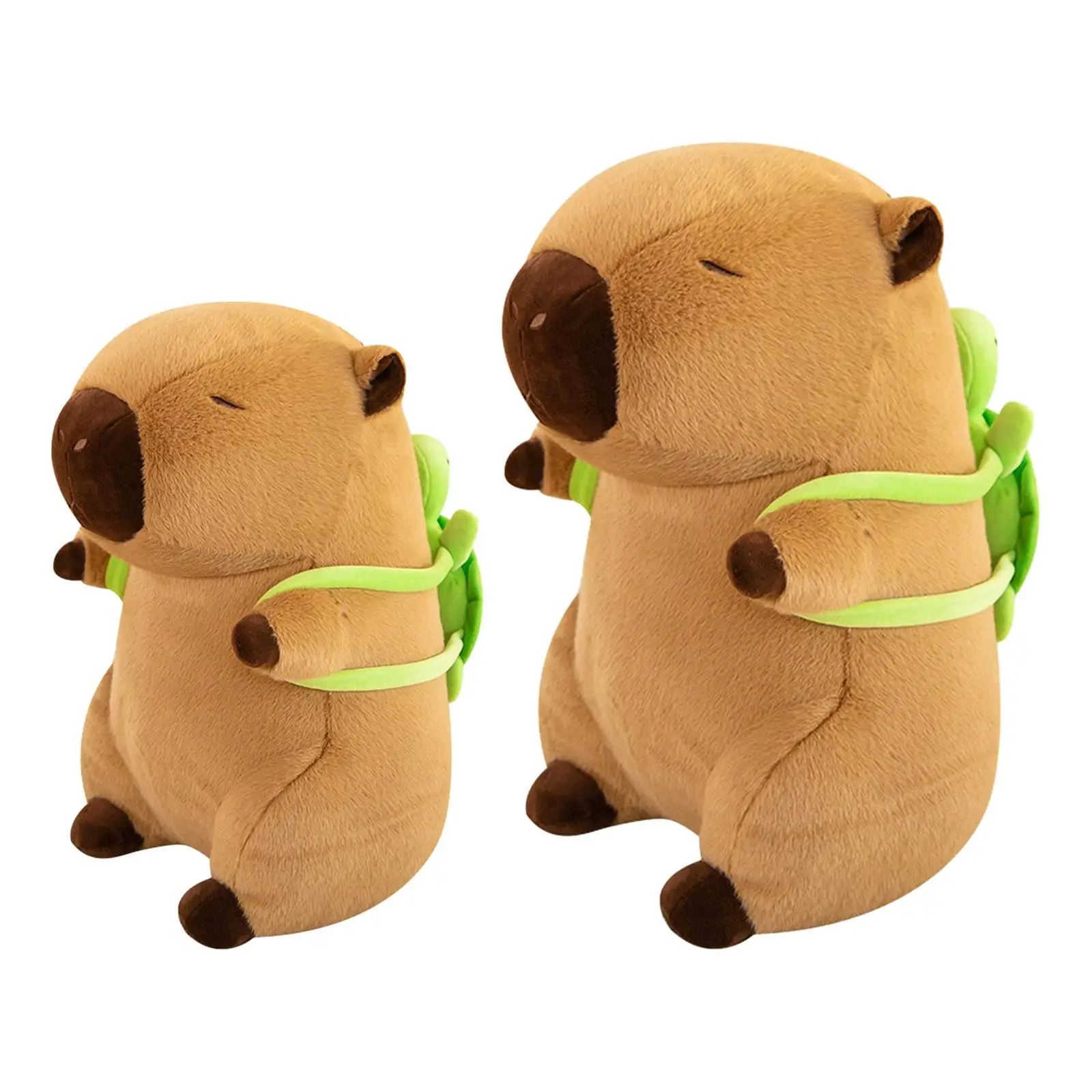 Adorable Cartoon Plush Figure Capybara Soft Plush Pillow for Bedtime Friend