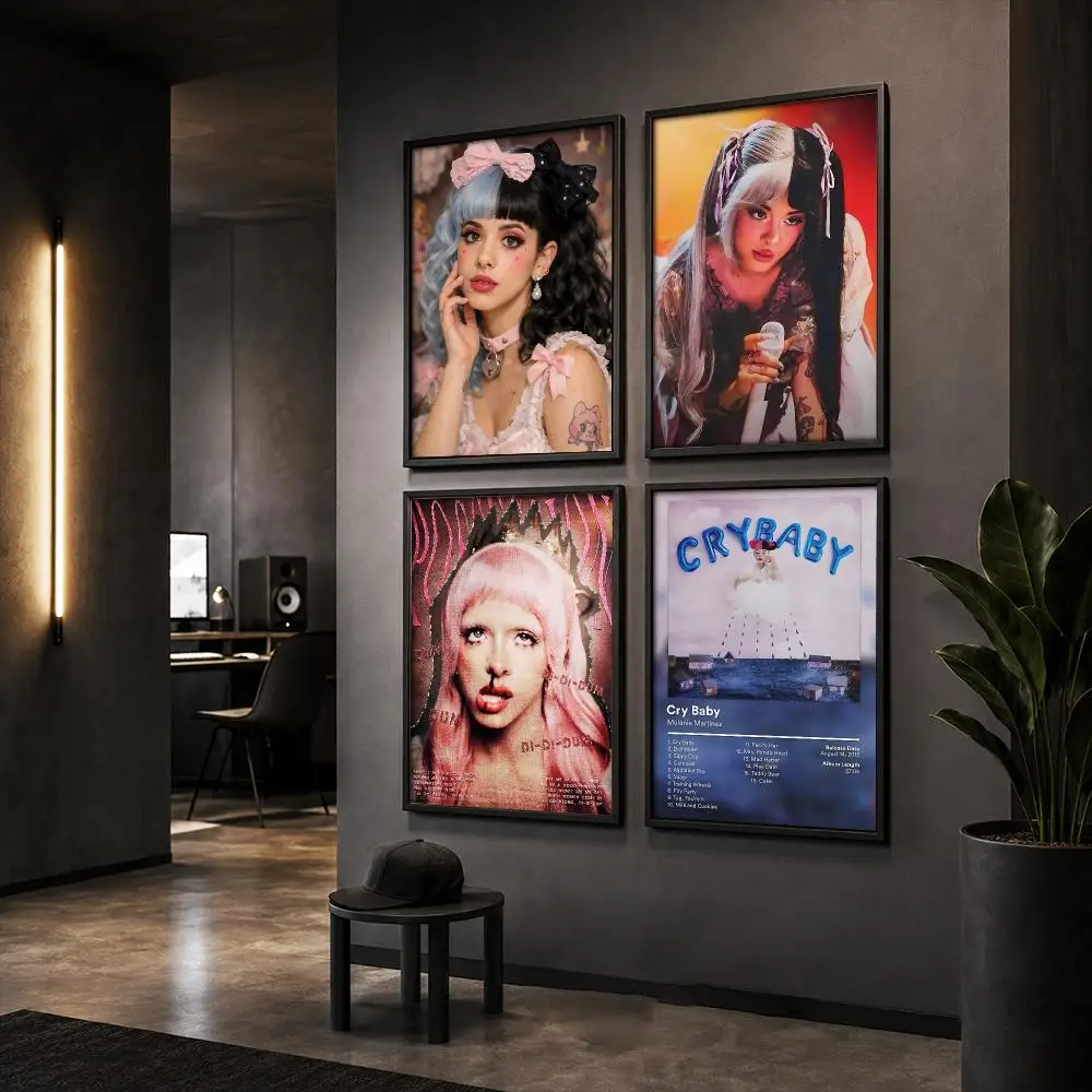 M-Melanie Martinez Music Album Poster HD Wall Art Wall Stickers Home Living Room Bedroom Bar Office Decor Prints