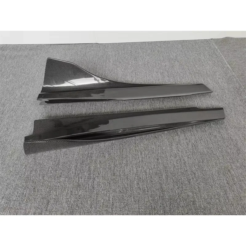 Venda quente saias laterais estilo dmc de fibra de carbono verdadeira para o MP4-12C 650s 650 kit corpo amortecedor dianteiro borda difusor traseiro