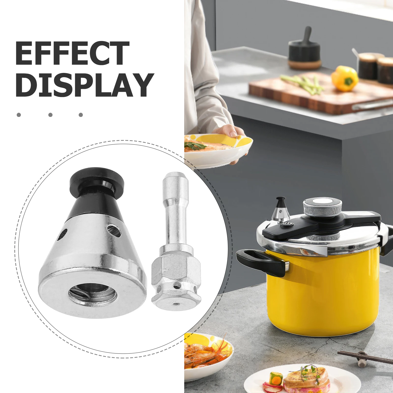 Kitchen Pressure Cooker Accessories Pressure Valve Parts Steam Release Valve Exhaust Pressure Relief Valves Replacement