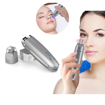 2 in 1 EMS new eye face vibration massager portable electric dark circle removal anti-aging eye wrinkle beauty care tool