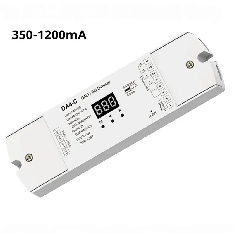AAAN-DA4-C (150-500Ma) / 4 Channel Constant Current For Single Color LED Lamps B