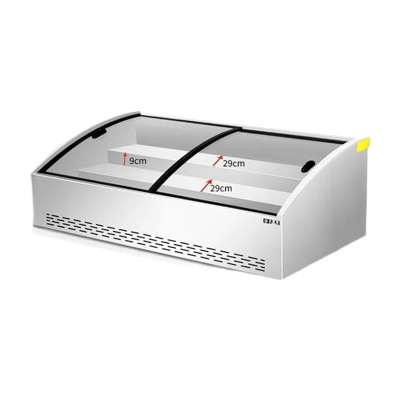 CX commercial refrigeration, mobile fresh-keeping display, barbecue and freezing desktop stall, tricycle, cooked food