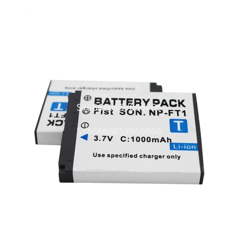2PCS 100% New NP-FT1 1000mAh Replacement Battery For Sony DSC-T1 DSC-T3 DSC-T5 DSC-T9 DSC-T10 DSC-T33 DSC-T55 DSC-L1 DSC-M2