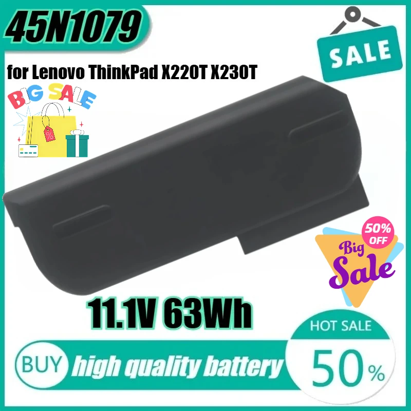 

Новый 45N1079 11,1 В 63 Втч 67 + высококачественный аккумулятор для ноутбука Lenovo ThinkPad X220T X230T 0A36316 45N1078