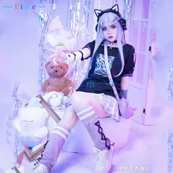 Game PJSK Yoisaki Kanade Cosplay Costumes Women Party Suit Top Skirts Bag Halloween Uniforms Custom Made