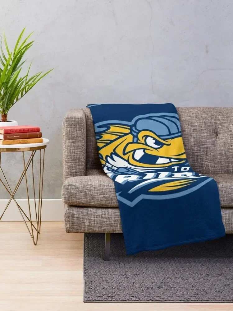 Toledo Walleye Throw Blanket Flannel Thins Blankets