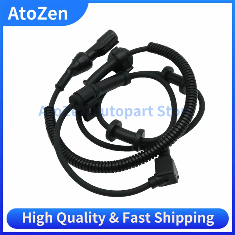 Front Left Right ABS Wheel Speed Sensor for Ford 2000-2005 Excursion 1999-2004 F250 F350 Super Duty 4WD F81Z2C204BA F81Z2C204BB
