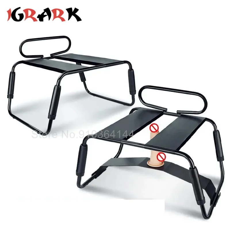Metal Elastic Sex Furniture Position Assistance Chair Sex Tools For Couples Women 18 Adult Products Big Dildo Female Masturbator