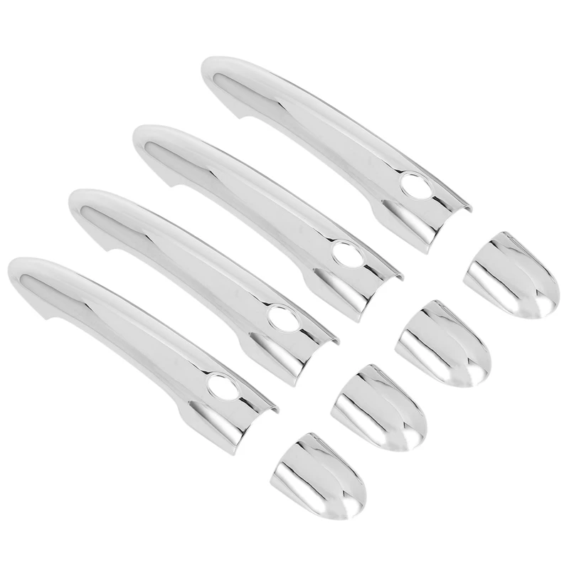

for Renault Scenic 2 Ii 2003 2004 2005 2006 2007 2008 2009 Chrome Door Handle Catch Cover Trim Cap Auto Accessories