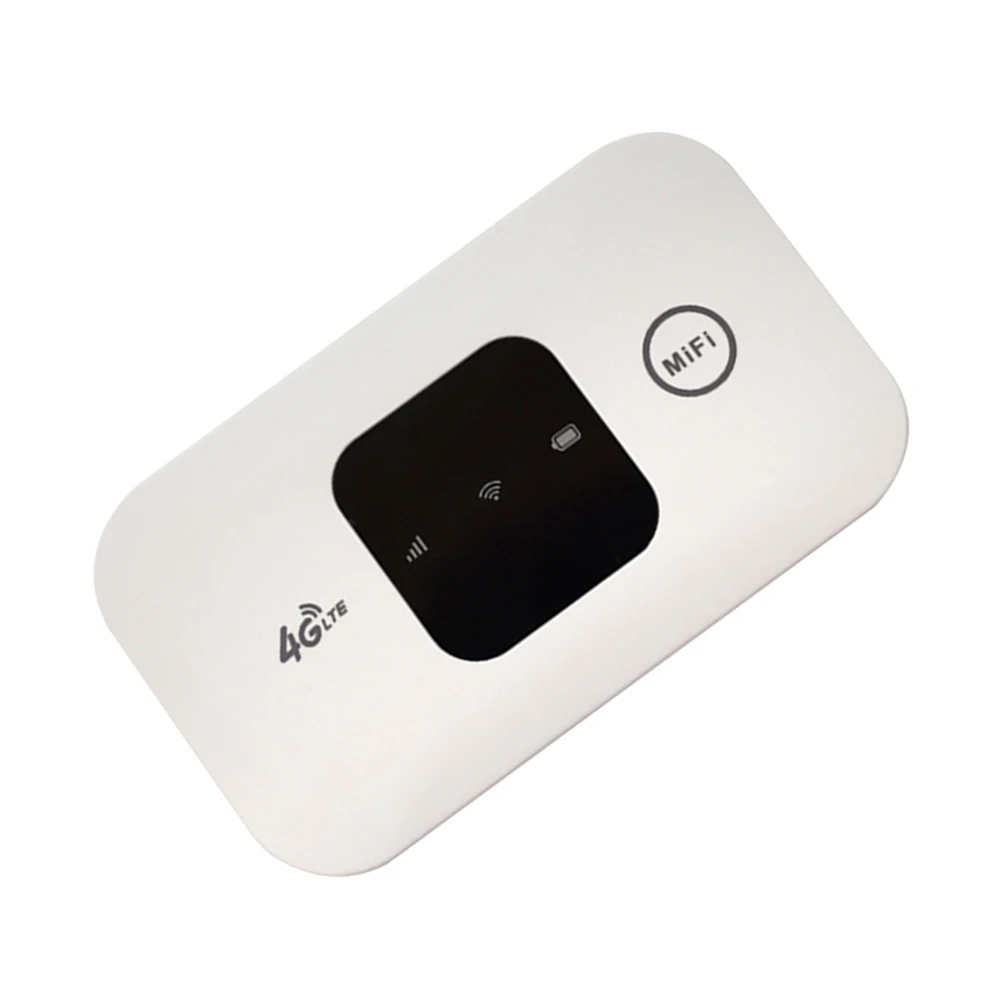 4G Pocket WiFi Router Portable Mobile Hotspot 150Mbps Wireless Modem 2100mAh Broadband with SIM Card Slot Wide Coverage