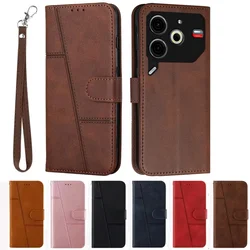 For Tecno Pova 6 Neo Case Flip Wallet Book Cover for Coque Tecno Pova 6 Pro Neo Phone Case Pova6 Leather Protective Cases Fundas