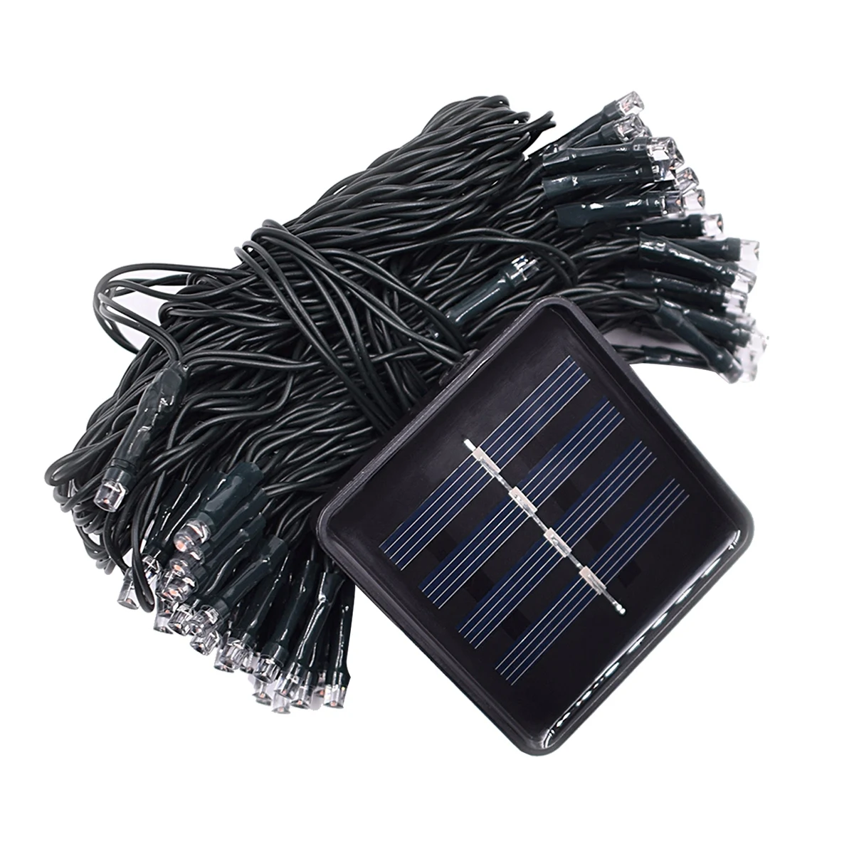 

12 Meters 4 LEDs Outdoor Solar String Lights Solar Powered Garden Lawn Yard Lights Landscape Street Pathway Lighting Garden