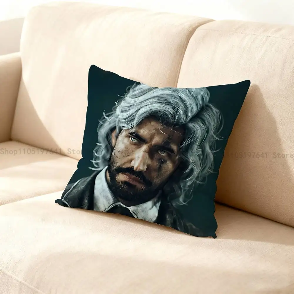 

Clair O-Obscurs E-Expedition 33 Anime Celebrity Merchandise All-Match Printed Pillow Case Sofa Office Room Decoration Protector