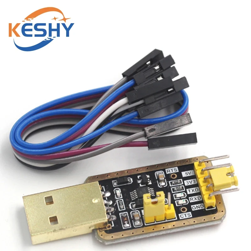 Moduł CH340 zamiast PL2303 CH340G CH340E RS232 USB do TTL Moduł UART CH340 3.3V 5V USB do Serial dla Arduino — zdjęcie produktu 4