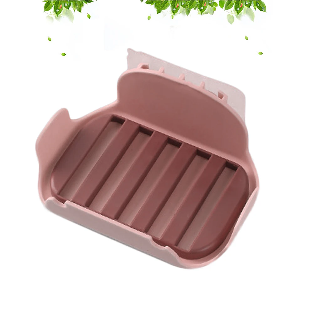 

Plastic Soap Dish Soap Dish Holder Double Layer Soap Box Plastic Soap Holder Soap Draining Holder