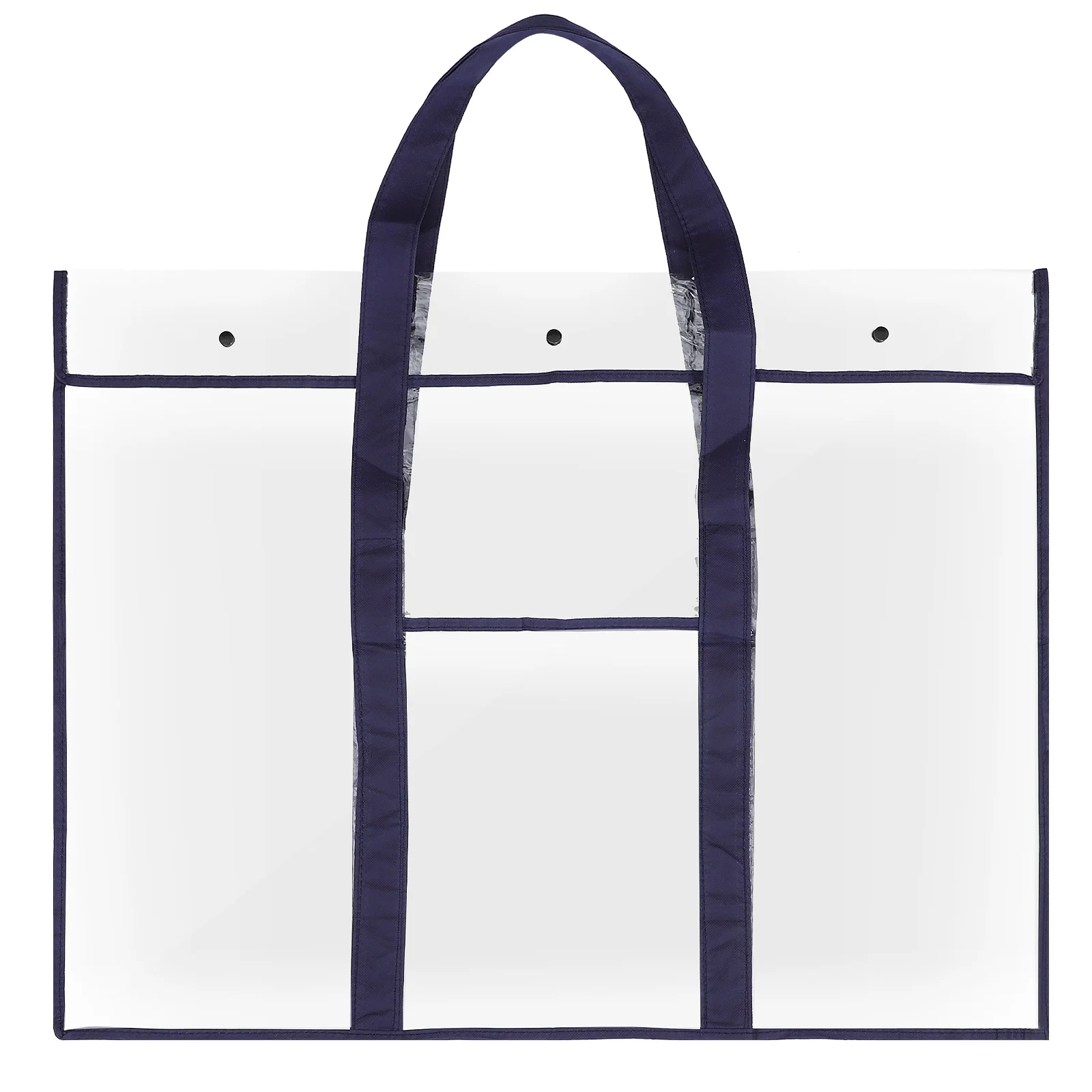 

Art Portfolio Bag Large Capacity Sketchpad Posters Storage Holder Painting Board Travel Carrier Lightweight Strong PVC Material