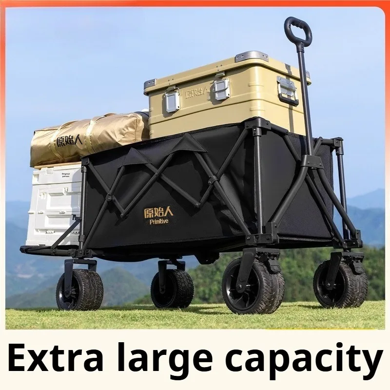 

Amazing Hiking Camping Cart Convenient Portable Outdoor Multitool Trolleys Wilderness Survival Holiday Accessories Travel