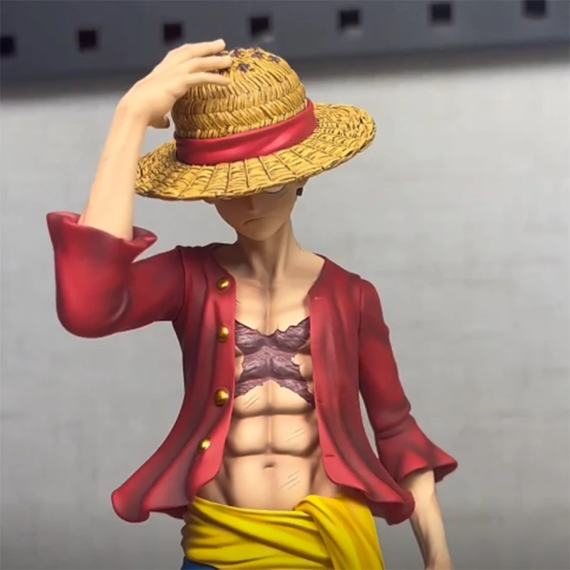 Luffy Aparecendo Action Figure Anime, Estátua em Pé, Modelo PVC, Coleção Estatueta, Presentes Enfeites Toy, 2 Anos Depois, 3D2Y