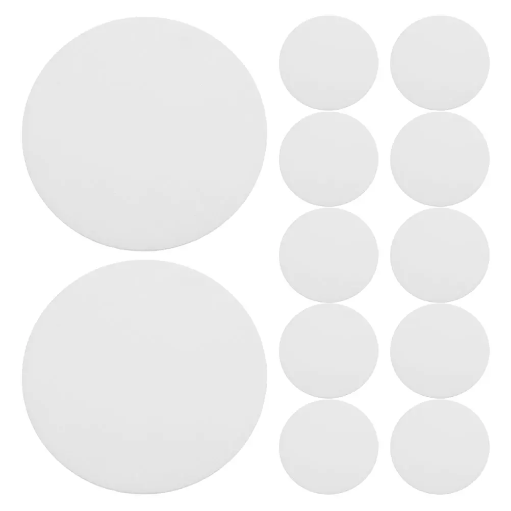 

12pcs Acrylic Diffusion Plate Light Shield Diffuser Lamp Accessories Bright Illumination Easy Install Home Office Decor