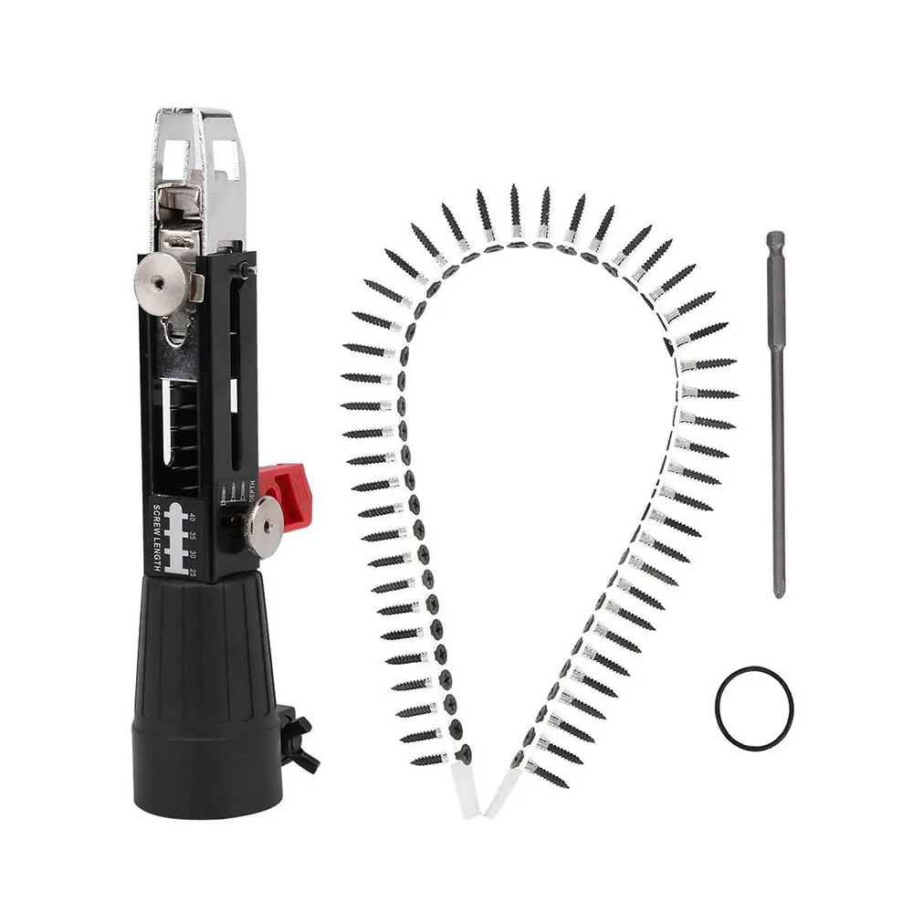 Nail Woodworking Tool New Electric Drywall Screw Gun Cordless Power Drill Adjustable Screw Length Depth Easy to Use