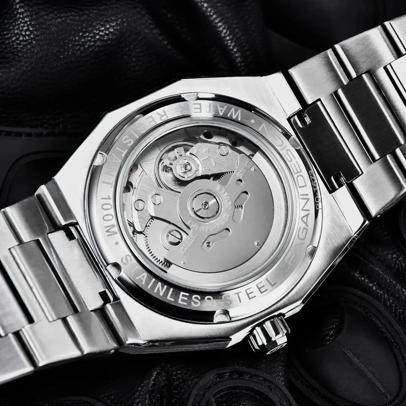 PAGANI DESIGN 40MM Fashion Men\'s Automatic Mechanical Watch MIYOTA 8215 Sapphire Stainless Steel Waterproof Lumimous C3 reloj de