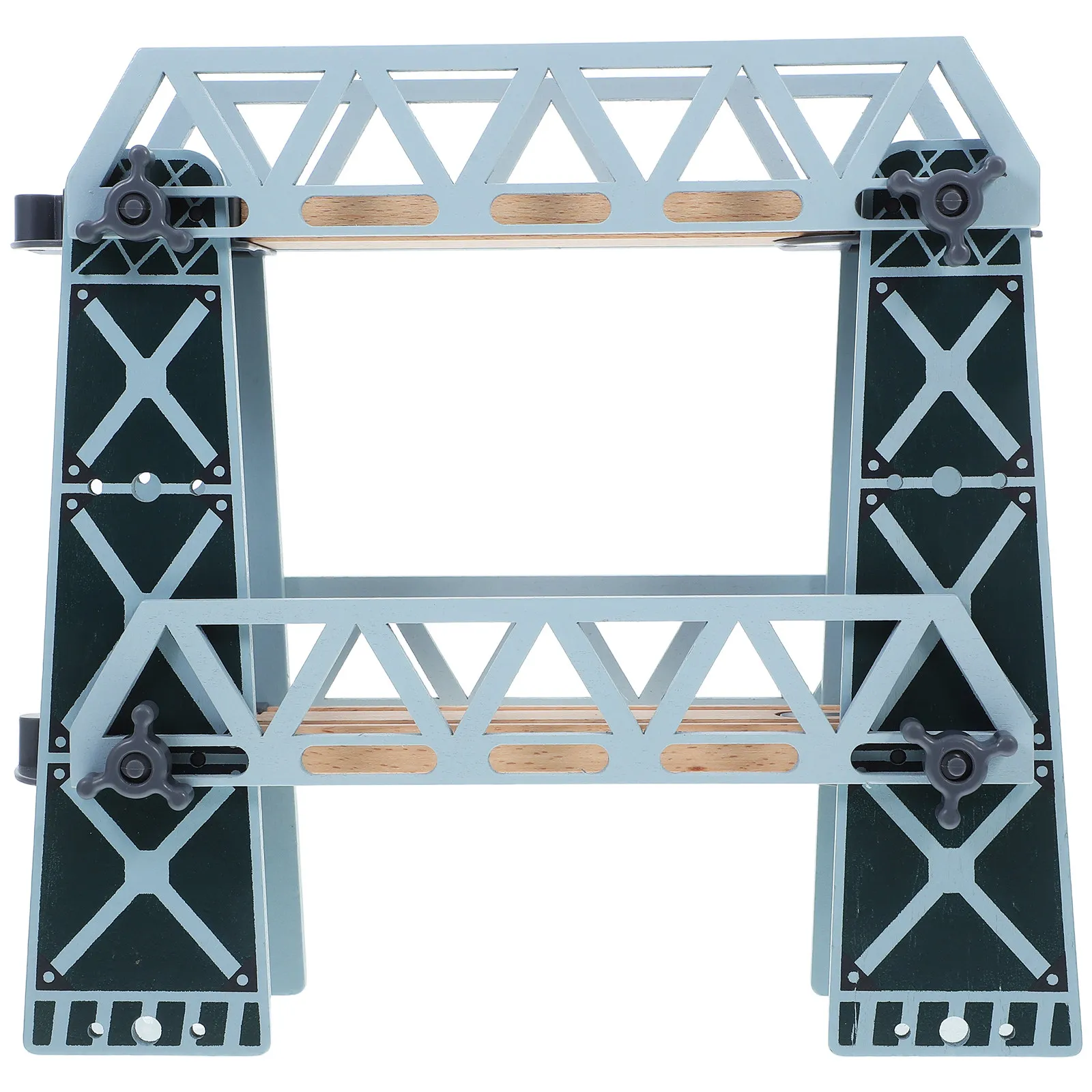

Detachable Wooden Train Bridge for Kids Railway Layouts Compatible with Thomas Wooden Train Sets