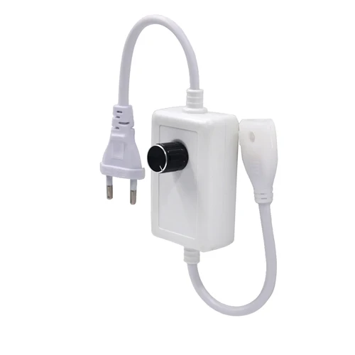 Fuente de alimentación de CA con interruptor atenuador, Cable/cable de alimentación de 110v y 220v, enchufe UE, EE. UU., Reino Unido, AU para tira de luces LED COB, Cable de 288 360 LED