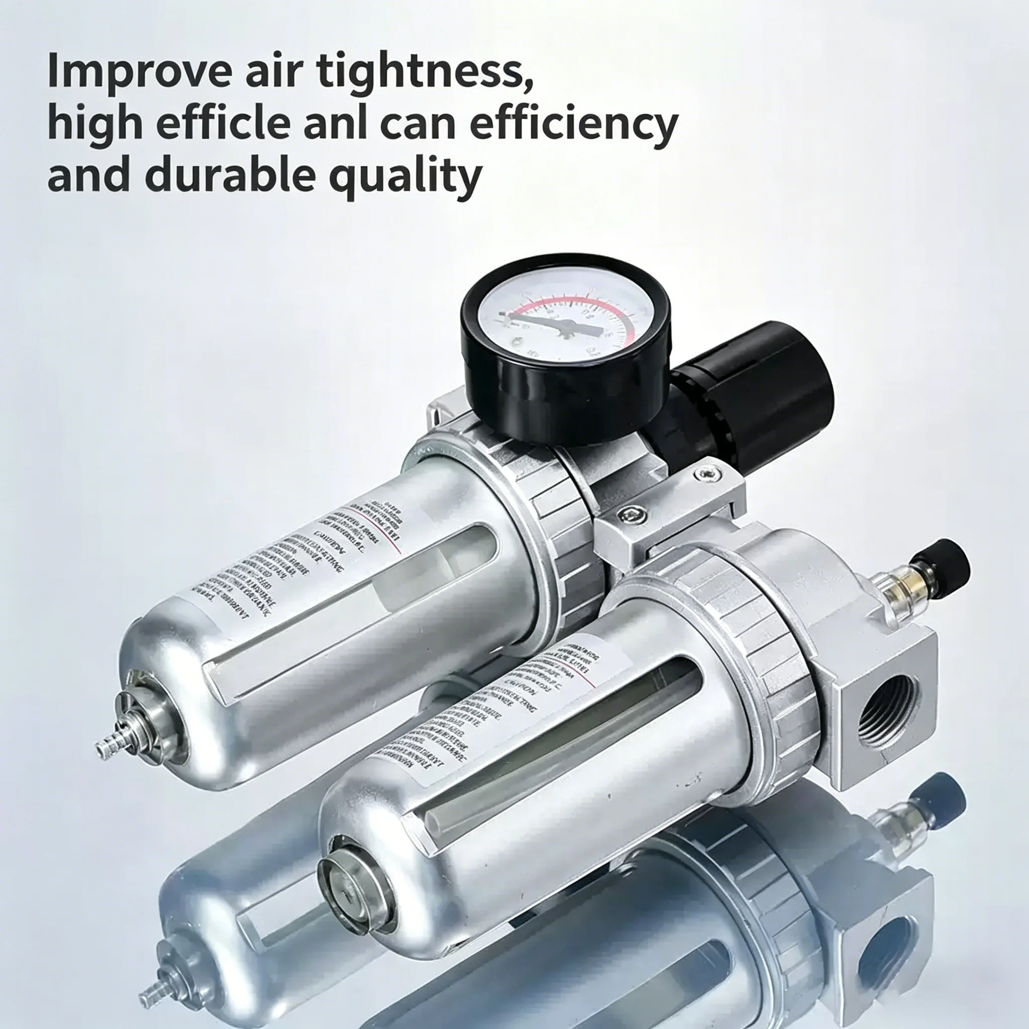 Air Compressor Air Source Processor Oil-water Separator SFC200/300/400 Air Filter Pressure Regulating Valve 1/4 3/8 1/2